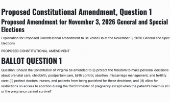 A Pro-Abortion Constitutional Amendment in Virginia – Jordan Sekulow, 10/28/26 (3013)